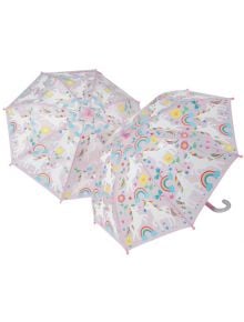 Детски магически чадър Floss & Rock, Colour Changing Umbrella, Rainbow Unicorn - Еднорог - 1134011 - 1034082 - 1129388 - Flos