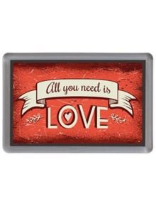 Магнитче - All you need is love - 1128613 - 686938 - Vintage gifts - 2521010204045