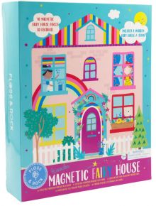 Къща с магнити Floss & Rock, Magnetic Rainbow Fairy House - Феята на Дъгата - Floss & Rock - Floss & Rock - Момиче - Floss & Rock - Magnetic Play - 5055166358194