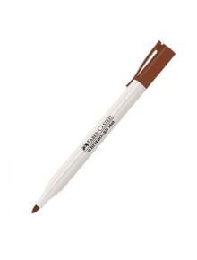 Маркер за бяла дъска Faber Castell, кафяв - 1122634 - 2730 - 9555684611406