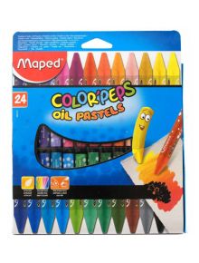 Маслени пастели Maped Color Peps, 24 цвята - Maped - Maped - Момиче, Момче - Maped - Color Peps - 3154148640127