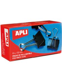 Метални офис щипки Apli 32 mm, 12 бр. - 1122603 - 1085513 - 5655 - Apli - Office - 8410782119500