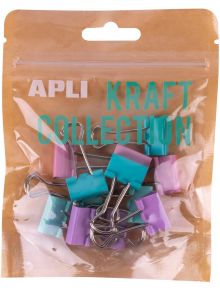 Метални офис щипки Apli Kraft 19 mm, 12 бр. - 1122603 - 1085513 - 5655 - Apli - Kraft - 8410782189183