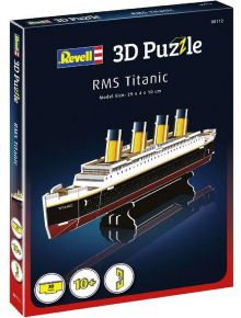 Мини 3D пъзел Revell - Титаник, 30 части - Revell - Revell - Жена, Мъж - 4009803895369