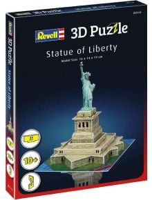 Мини 3D пъзел Revell - Статуята на Свободата, 31 части - Revell - Revell - Жена, Мъж - 4009803895383