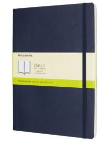 Голям син тефтер Moleskine Classic Sapphire Blue с меки корици и нелинирани страници - Moleskine - Moleskine - Moleskine - Classic - 8055002854788