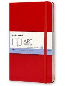 Тефтер Moleskine Art Sketchbook Scarlet Red с твърди корици - Moleskine - Moleskine - Жена, Мъж - Moleskine - Art - 9788862930345