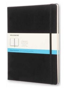 Голям черен XL тефтер Moleskine с твърди корици, точки - Moleskine - Moleskine - Moleskine - Classic - 8051272892727