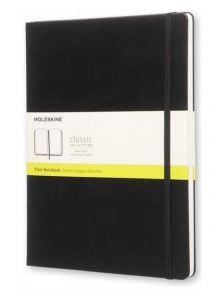 Голям черен XL тефтер Moleskine с твърди корици, нелиниран - Moleskine - Moleskine - Moleskine - Classic - 8051272892710