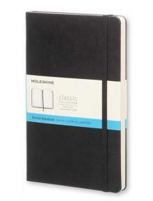 Голям черен тефтер Moleskine с твърди корици, точки - Moleskine - Moleskine - Moleskine - Classic - 8051272892703