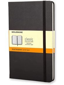 Голям тефтер Moleskine Classic с твърди корици, линирани листа - Moleskine - Moleskine - Жена, Мъж - Moleskine - Classic - 9788883701122