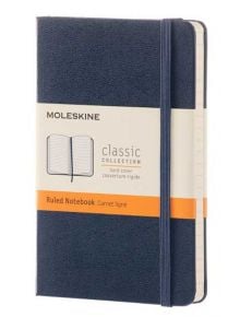 Голям тъмносин тефтер Moleskine с твърди корици, линиран - Moleskine - Moleskine - Moleskine - Classic - 8051272893601