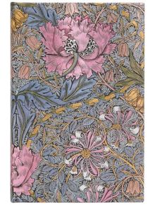 Тефтер Paperblanks - Morris Pink Honeysuckle Mini, 9.5 х 14 см. - 1133975 - 1133974 - 1085518 - Paperblanks - William Morris 