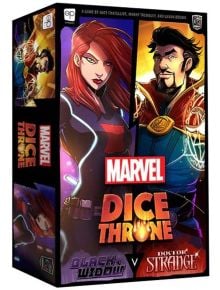 Настолна игра: Dice Throne Marvel - Black Widow vs Dr. Strange - Жена, Мъж, Момиче, Момче - 700304156068