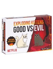 Настолна игра: Експлодиращи Котета - Good vs Evil - Exploding Kittens - Exploding Kittens - 810083044255