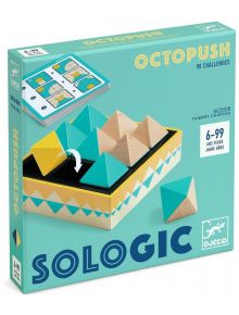 Настолна логическа игра Djeco Sologic - OctoPush - Djeco - Djeco - Момиче, Момче - 3070900008069