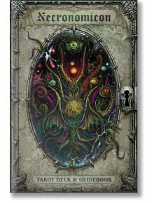 Necronomicon Tarot Deck and Guidebook - Christopher March - Жена, Мъж - Insight Editions - 9798886631586