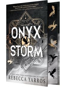 Onyx Storm (Deluxe Limited Edition) - Ребека Ярос, Rebecca Yarros - Жена, Мъж - LLC, Entangled Publishing - 9781649374189