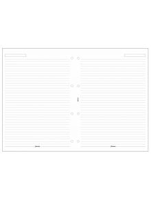 Пълнител за органайзер Filofax, A4: Ruled Notepaper - Filofax - Filofax - 5015142130749