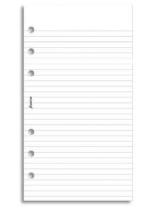 Пълнител за органайзер Filofax, Personal: Ruled Notepaper - 1122646 - 107 - 5015142119003