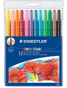 Пастели Staedtler Noris Club, 12 цвята