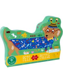 Пъзел Floss & Rock, Pets - Дакел, 20 части - Floss & Rock - Floss & Rock - Момиче, Момче - Floss & Rock - Puzzles - 5055166359757