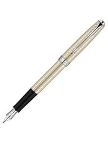 Комплект писалка Parker Sonnet Sterling Silver CT с подаръчна кутия - Parker - Parker - Parker - Sonnet - PS0912500