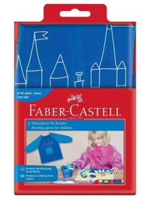 Детска престилка Faber-Castell, синя - Faber-Castell - Faber-Castell - Момче - Faber-Castell - Castle - 4005402012039