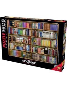 Пъзел Anatolian: Bookshelves, 1000 части - Anatolian - Anatolian - 8698543110939