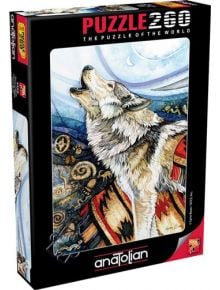 Пъзел Anatolian: Howling Wolf, 260 части - Anatolian - Anatolian - 8698543133280