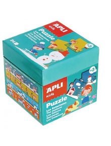 Комплект пъзели в кутия: Сезони, 24 части - Apli - Apli Paper - Apli - Kids - 8410782138587