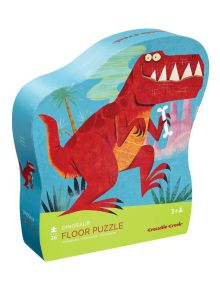 Пъзел Crocodile Creek: Динозавър, 36 части - Crocodile Creek - BVBA Vekemans - Момче - Crocodile Creek - Shaped Box Puzzles - 732396407292