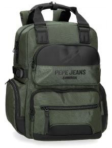 Раница за лаптоп Pepe Jeans Bromley с едно отделение и дръжка - 1119113 - 1122587 - 1129390,1085620 - Pepe Jeans - Bromley - 