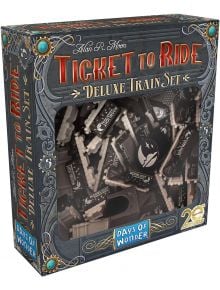 Разширение за настолна игра Ticket to Ride: Deluxe Train Set - Black - Days of Wonder - Days of Wonder - Жена, Мъж - 824968999189