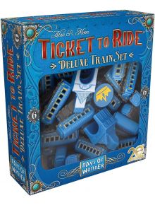 Разширение за настолна игра Ticket to Ride: Deluxe Train Set - Blue - Days of Wonder - Days of Wonder - Жена, Мъж - 824968999219