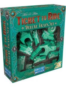 Разширение за настолна игра Ticket to Ride: Deluxe Train Set - Green - Days of Wonder - Days of Wonder - Жена, Мъж - 824968999172