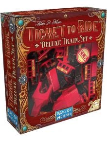 Разширение за настолна игра Ticket to Ride: Deluxe Train Set - Red - Days of Wonder - Days of Wonder - Жена, Мъж - 824968999165