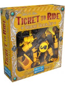 Разширение за настолна игра Ticket to Ride: Deluxe Train Set - Yellow - Days of Wonder - Days of Wonder - Жена, Мъж - 824968999158