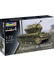 Сглобяем модел Revell, Танк Flankpanzer III Ostwind - 1119649 - 784 - 5655 - 4009803032863