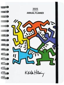 Седмичен бележник-органайзер Grupo Erik Keith Haring за 2025 година - Grupo Erik - GRUPO ERIK EDITORES S.L. - Жена, Мъж, Момиче, Момче - Grupo Erik - Keith Haring - 8435747807667