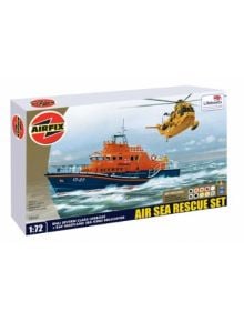 Сглобяем модел - Катер и хеликоптер - Air Sea Rescue Set - Airfix - 5014429086687