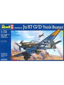 Сглобяем модел Revell - Самолет Junkers Ju87 G/D Tank Buster - Revell - Revell - Мъж, Момче - 4009803046921