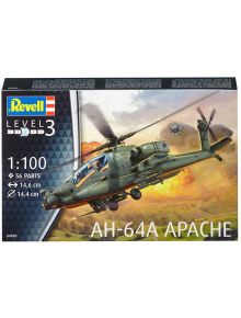 Сглобяем модел Revell - Вертолет AH-64A Apache - 1119649 - 784 - 1129390,1085620 - 5655 - 4009803049854