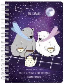 Скицник Drasca Happy Tea Time: Tea Is Magic, A6 60 листа - Drasca - Drasca - Момиче - Drasca - Happy Tea Time - 5060816701268