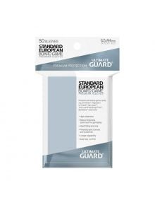 Протектори за карти Ultimate Guard: Premium Soft Sleeves European, 50 бр. - 4260250075272