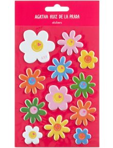 Стикери Miquelrius Agatha Ruiz de la Prada - Flower - Miquelrius - Apli Paper - Момиче - Miquelrius - BTS Sets - 8422593132975