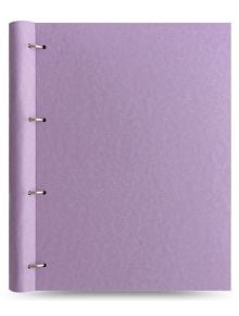 Тефтер Filofax Clipbook Classic Pastels A4 Notebook Orchid с метални рингове - Filofax - 5015142285234