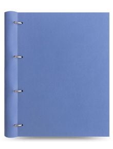 Тефтер Filofax Clipbook Classic Pastels A4 Notebook Vista Blue с метални рингове - Filofax - 5015142285265