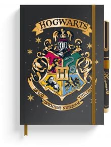 Тефтер Grupo Erik Harry Potter Hogwarts Crest A5 с химикалка - Grupo Erik - GRUPO ERIK EDITORES S.L. - Момиче, Момче - Grupo Erik - Harry Potter - 8435747803850