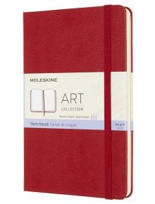 Тефтер Moleskine Art Sketchbook Medium Scarlet Red с твърди корици - Moleskine - Moleskine - Moleskine - Art - 8053853603111